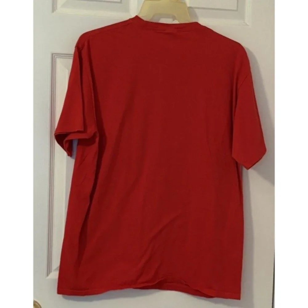 Disney Women's Size XL Red Stitch Hangry Graphic T-Shirt - Picture 2 of 6